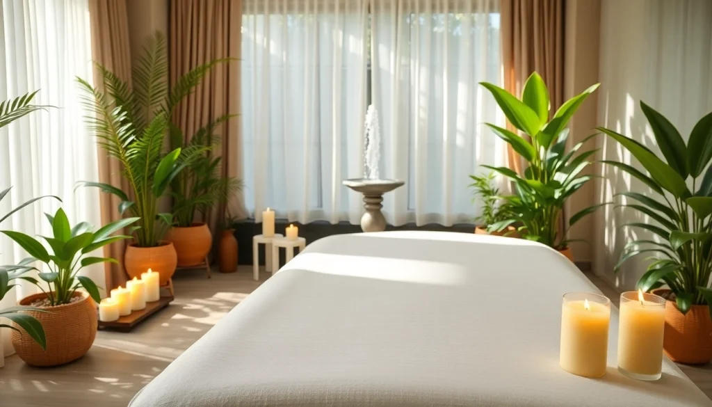 Experience a tranquil 호치민 마사지 in a serene spa setting with calming decor and soothing ambiance.