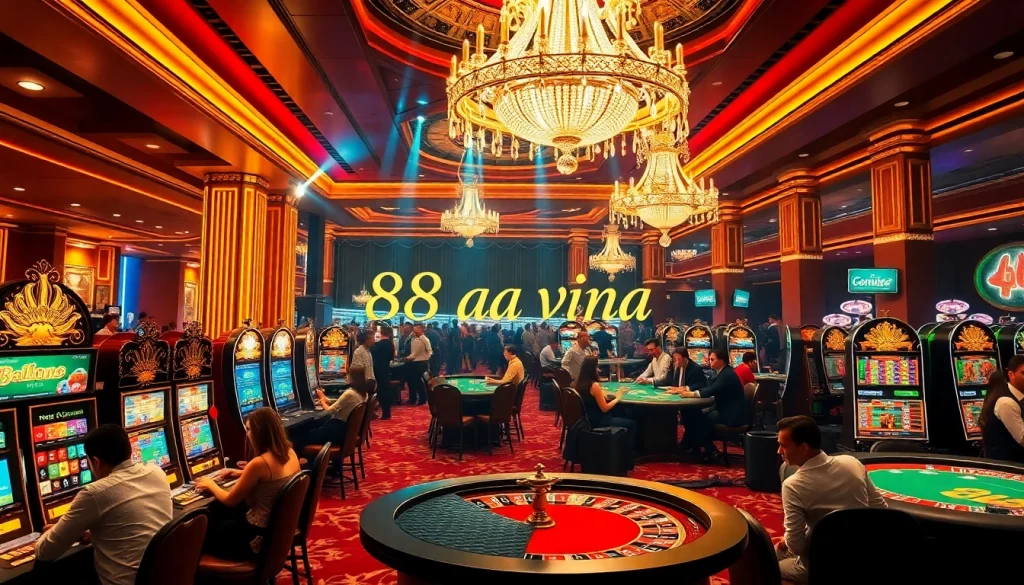 Experience the thrill of winning at 88aa vina, where exciting games and engaging players create unforgettable casino moments.