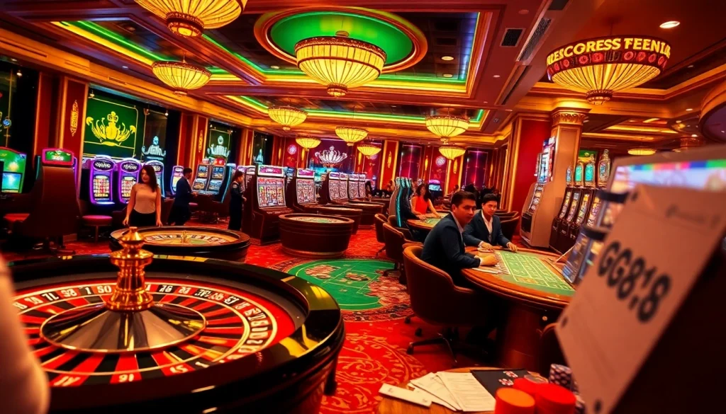 Experience thrilling gameplay at https://gg88se.com/ with exciting casino tables and vibrant poker chips.