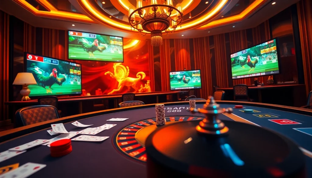 Experience the excitement of betting at nhà cái SV388 with vibrant casino visuals and HD graphics.